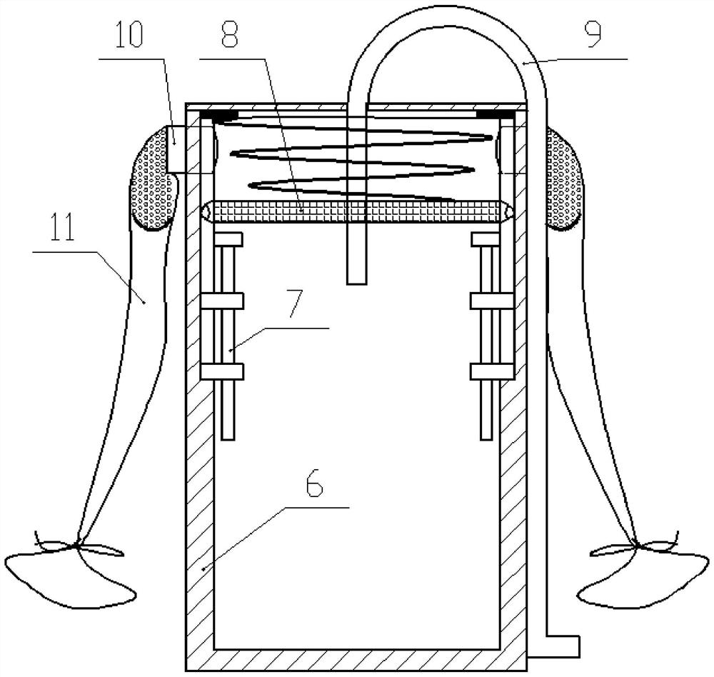 A kind of environmental protection dust-proof powder tank