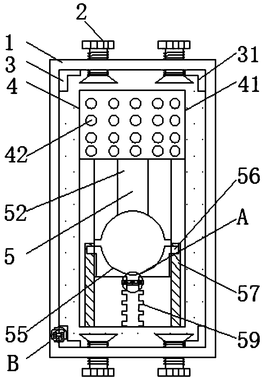 A detachable wiring arrangement for a computer mainframe