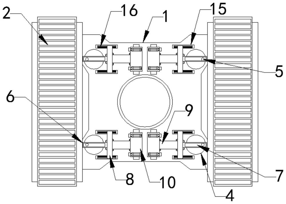 A Crawler Hydraulic Excavator Frame Easy to Clean