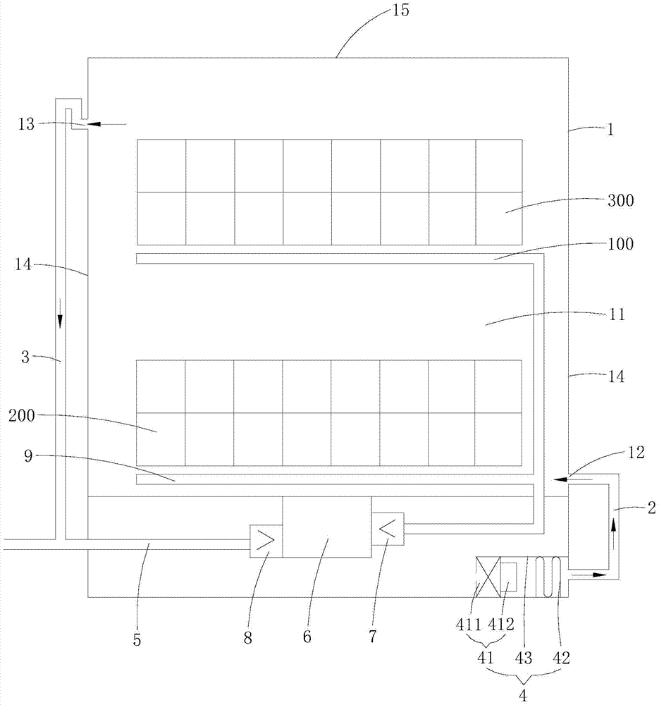 dishwasher drying system