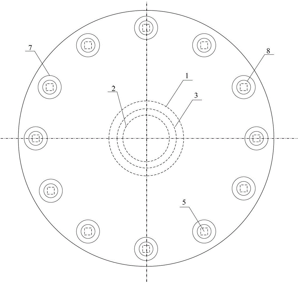 Space charge measuring device for dielectric long-term aging process