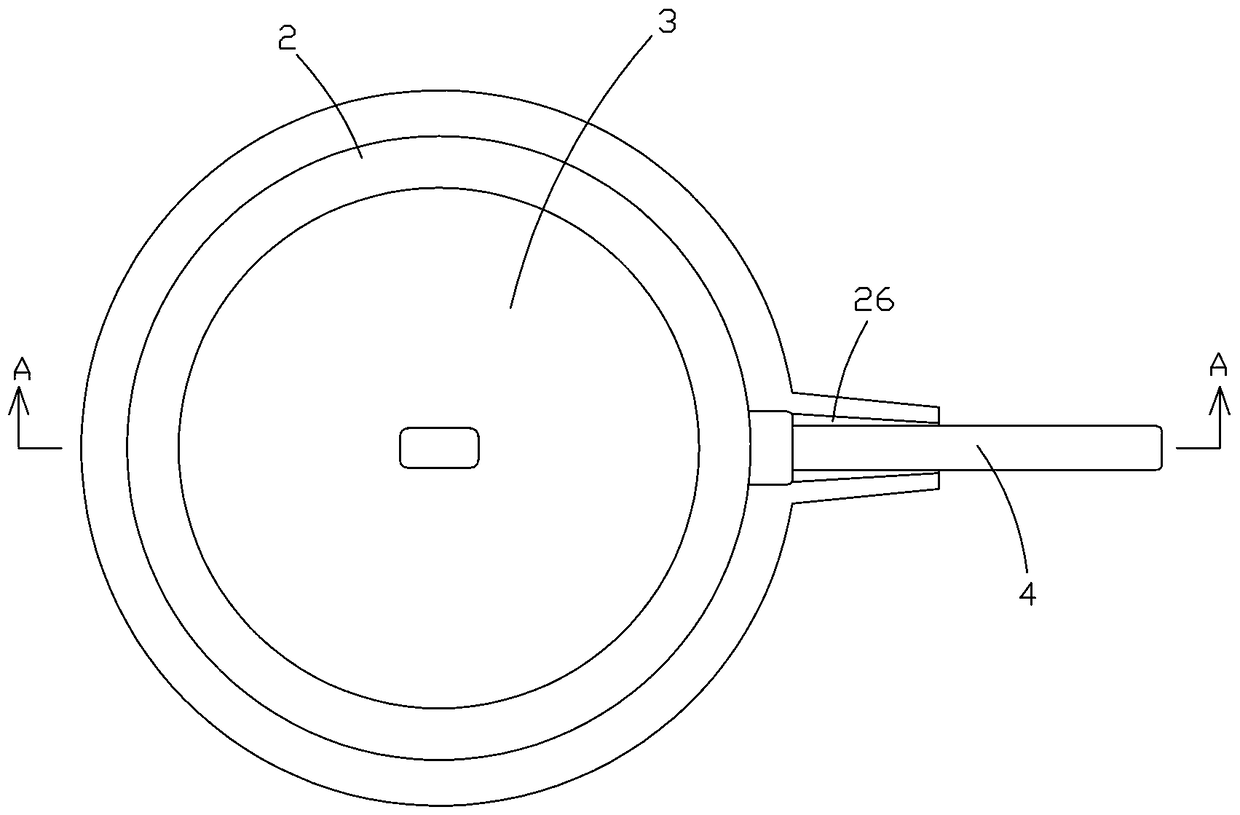 Detachable lower valve element for automatic water outlet tea set and automatic water outlet tea set thereof