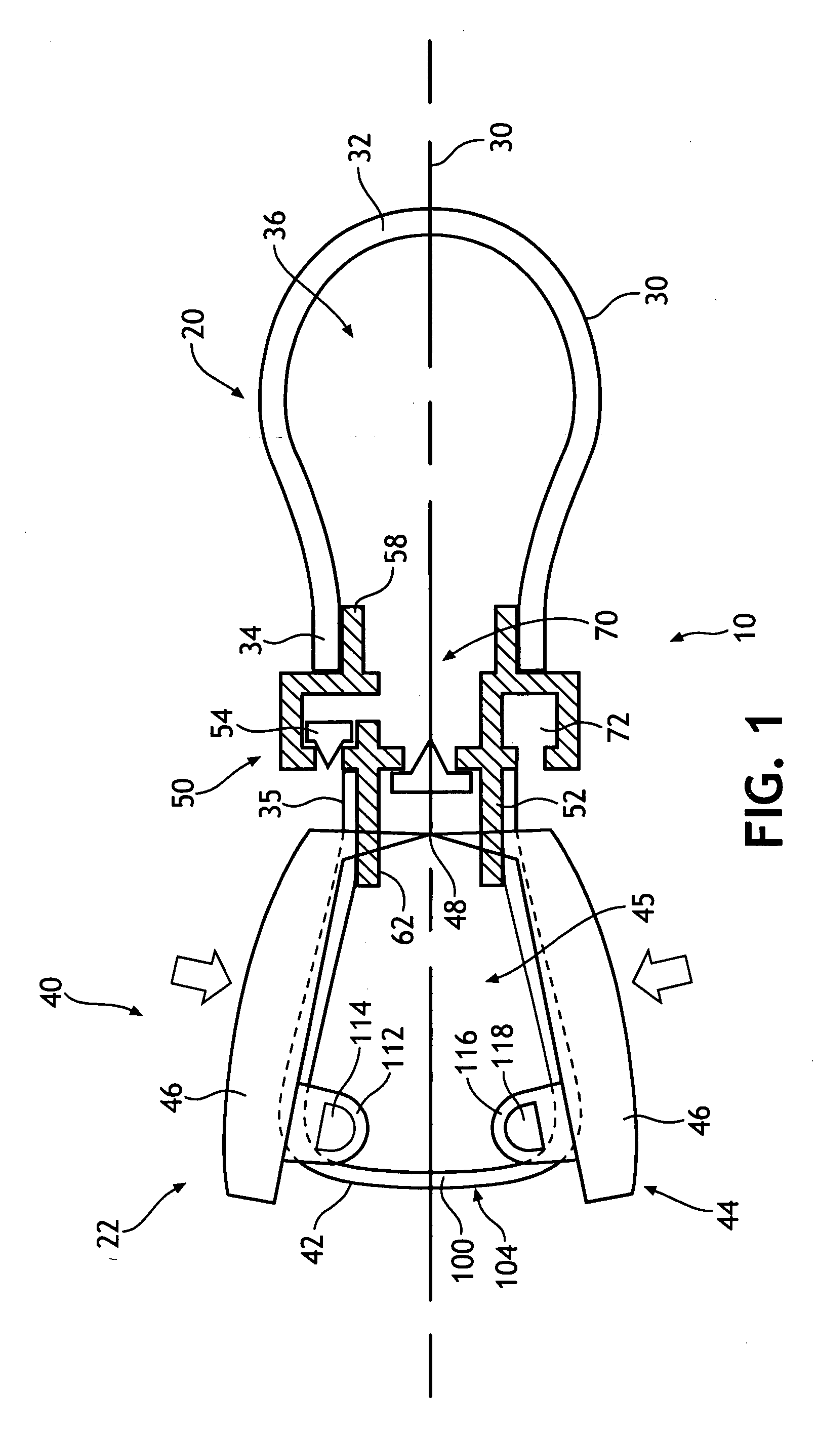 Self-fitting device for location in an ear canal