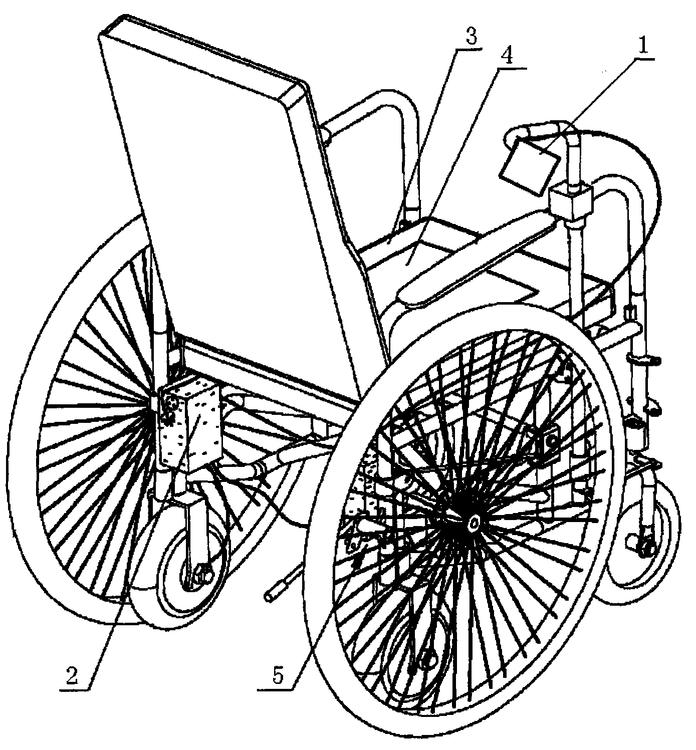 Wheel chair for severe disabled