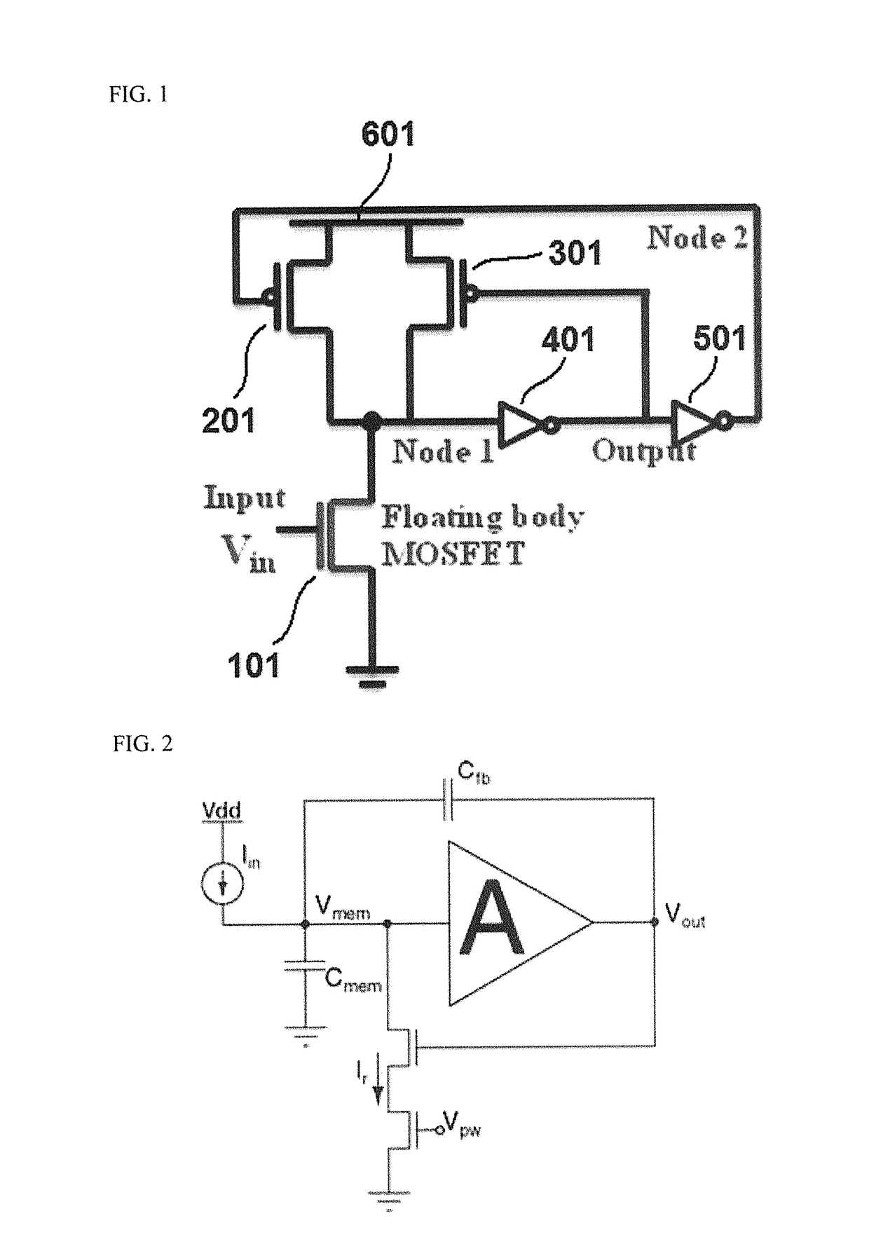 Semiconductor circuit using positive feedback field effect transistor for emulating neuron firing process