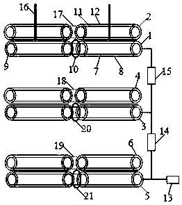 Integrated transmission spinning device with controllable single-spindle yarn number and spinning method