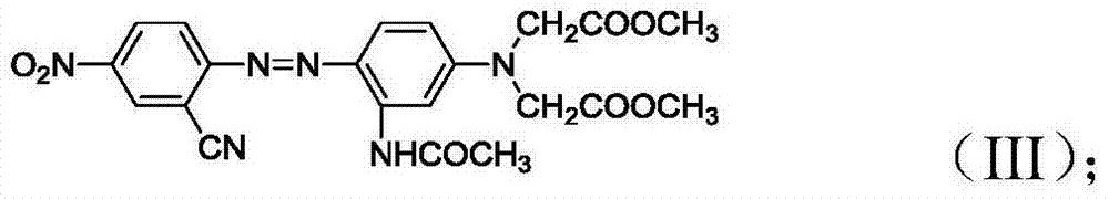 High-fastness disperse dark blue dye