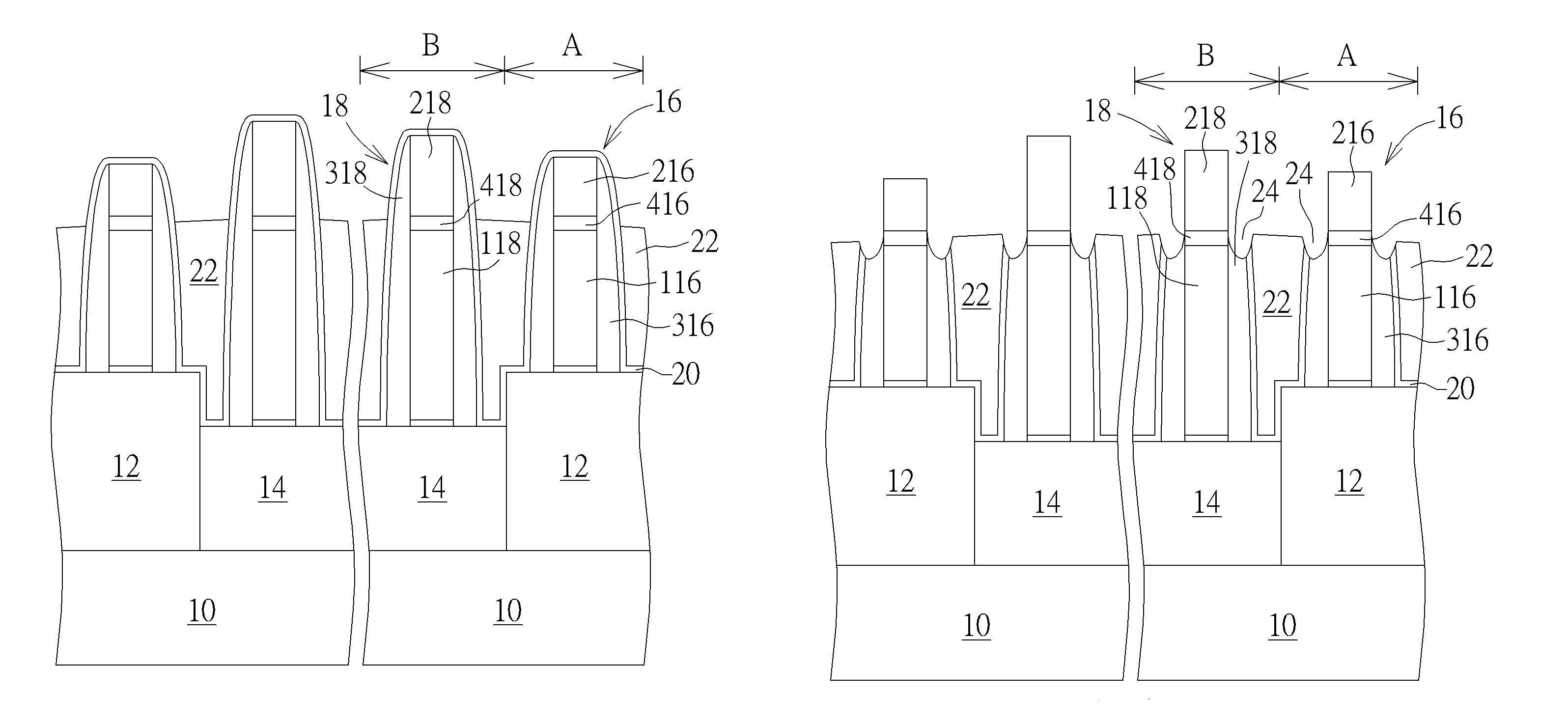 Method of removing a hard mask on a gate