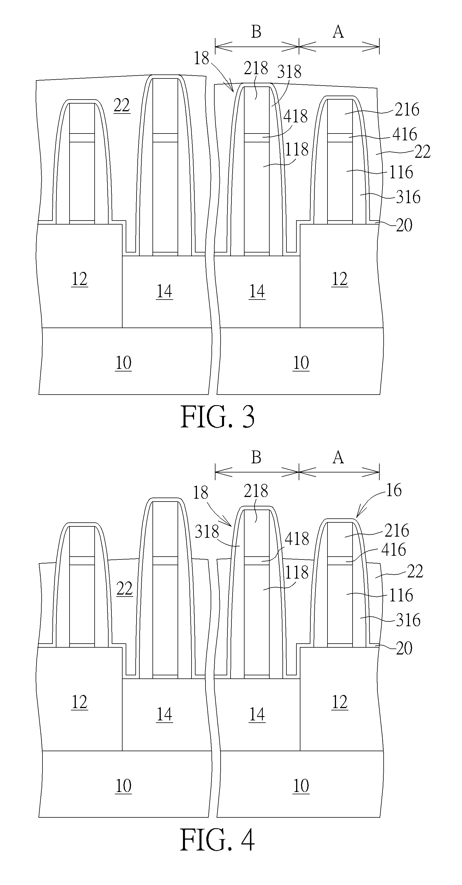 Method of removing a hard mask on a gate