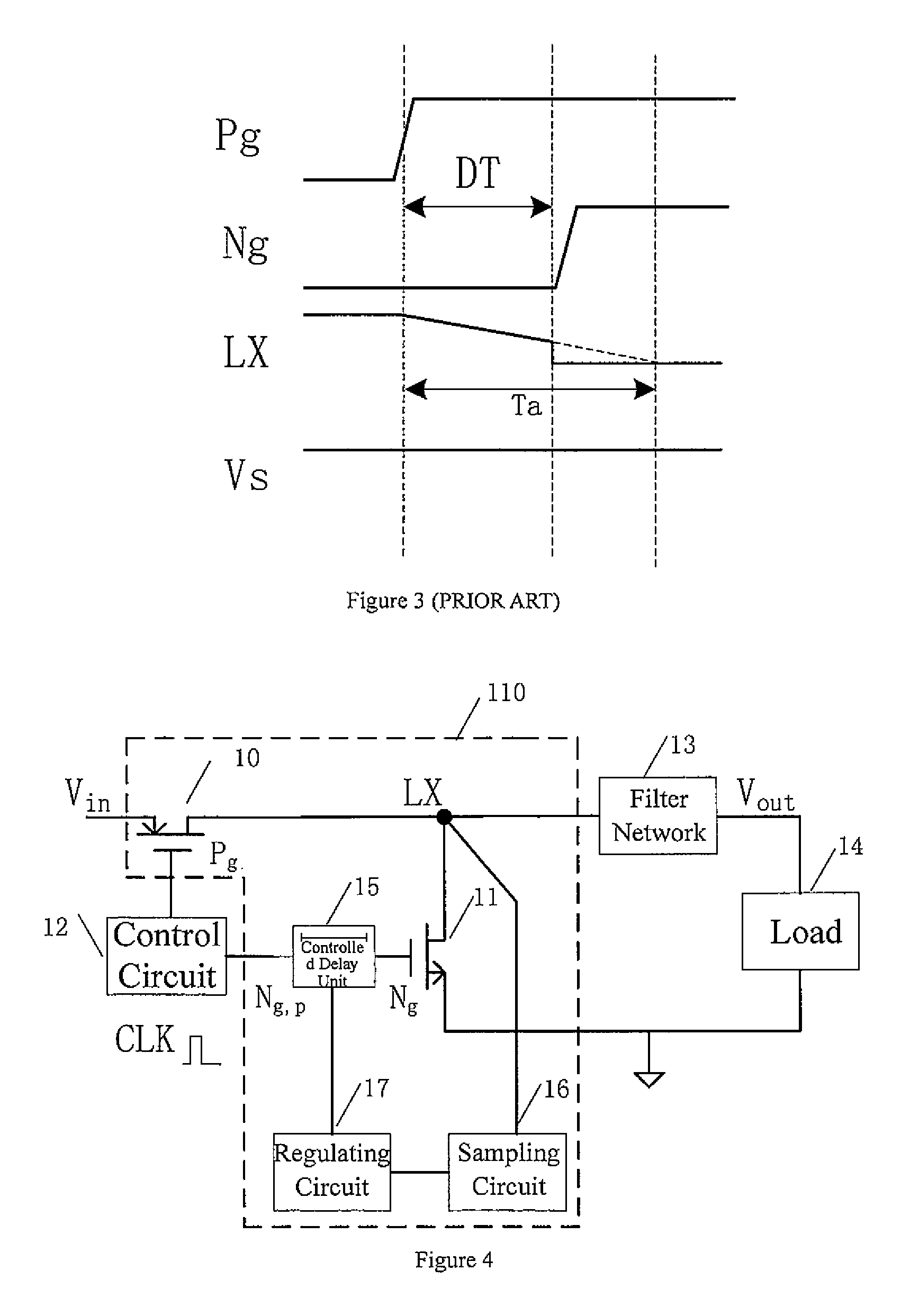 Switch level circuit with dead time self-adapting control