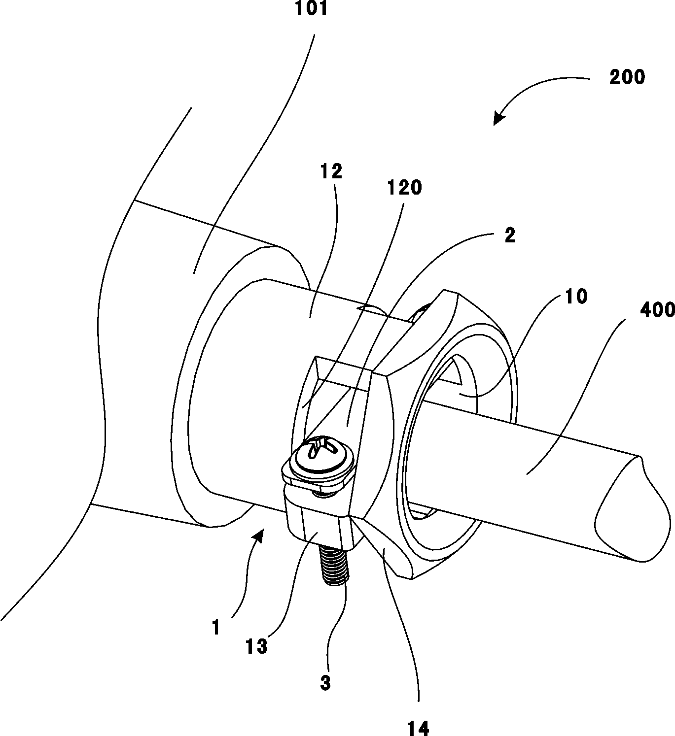 Lamp and cable waterproofing devices thereof