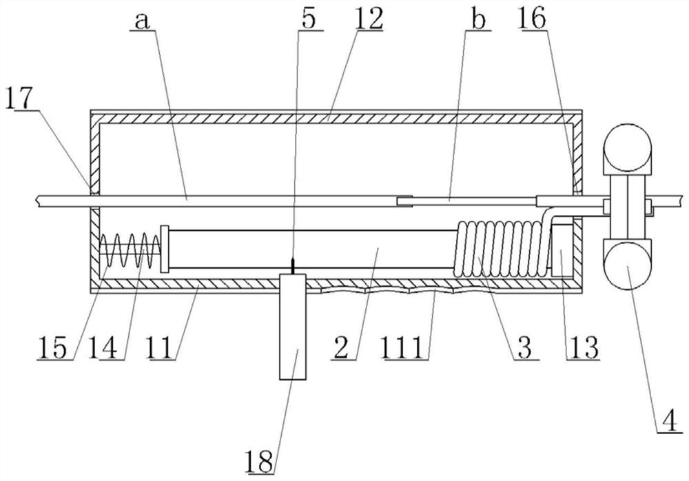 Low-voltage overhead line live insulation connecting and guiding tool and using method thereof