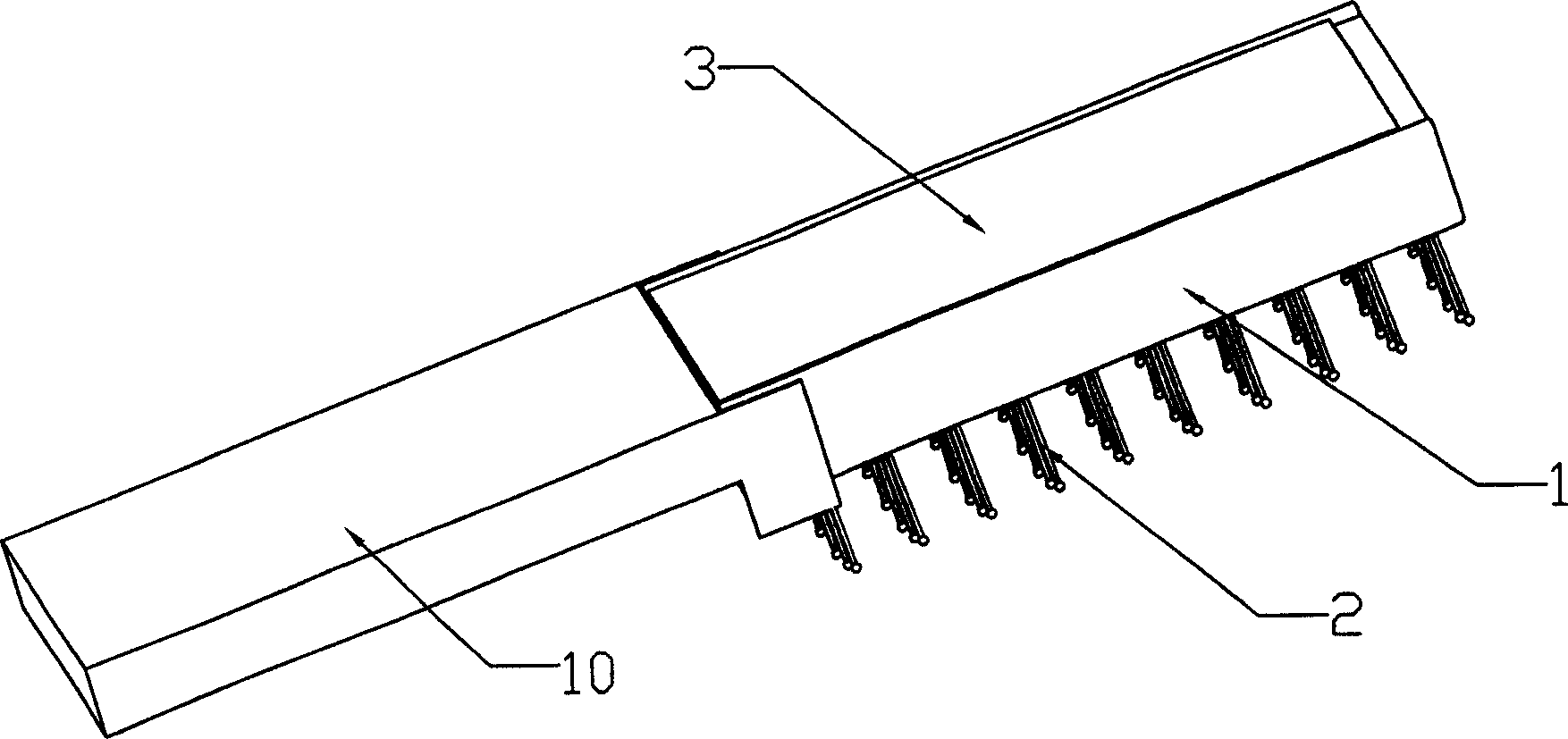 Solar energy intelligent comb