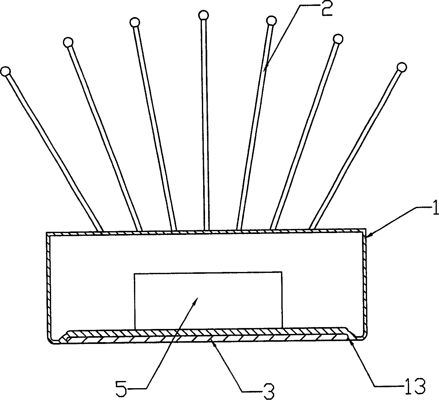 Solar energy intelligent comb