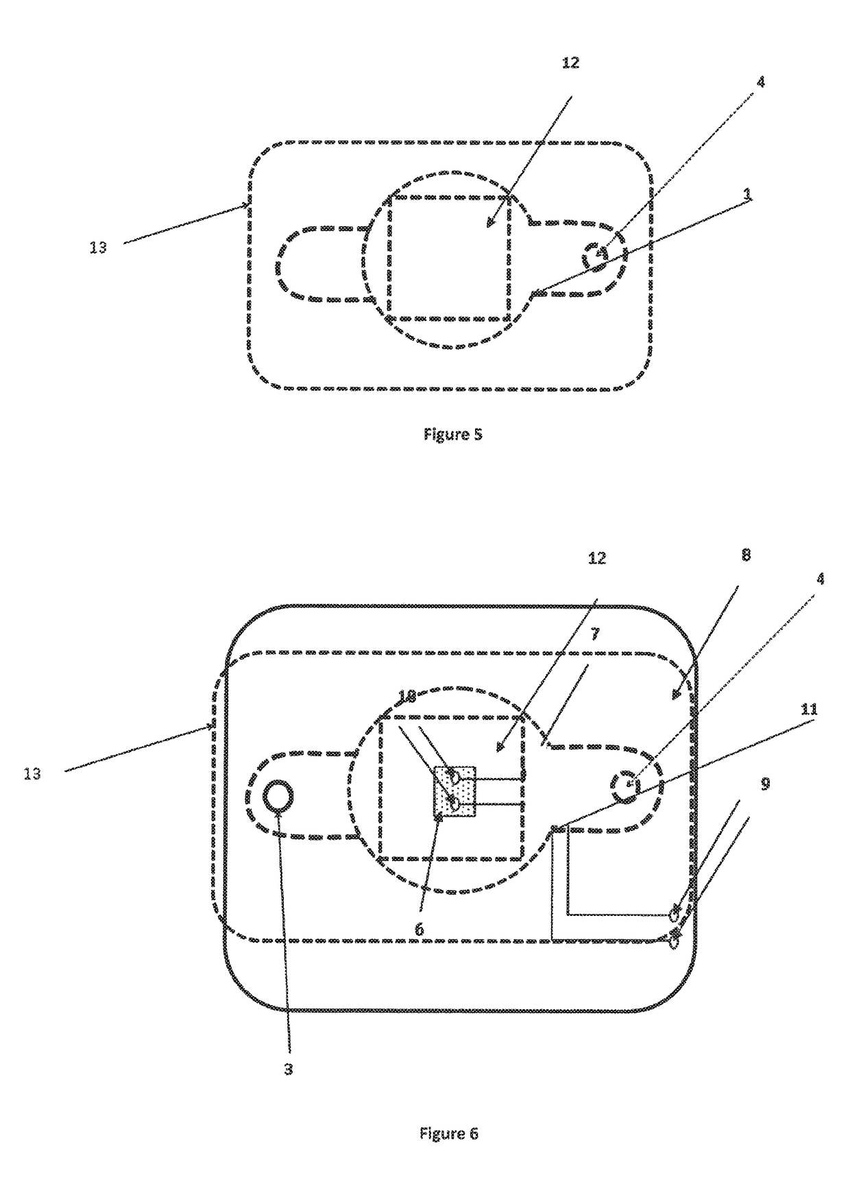 Detection device to identify markers dissolved in a liquid by means of a measurement of resistivity variation, detection method and use of marker and detection device