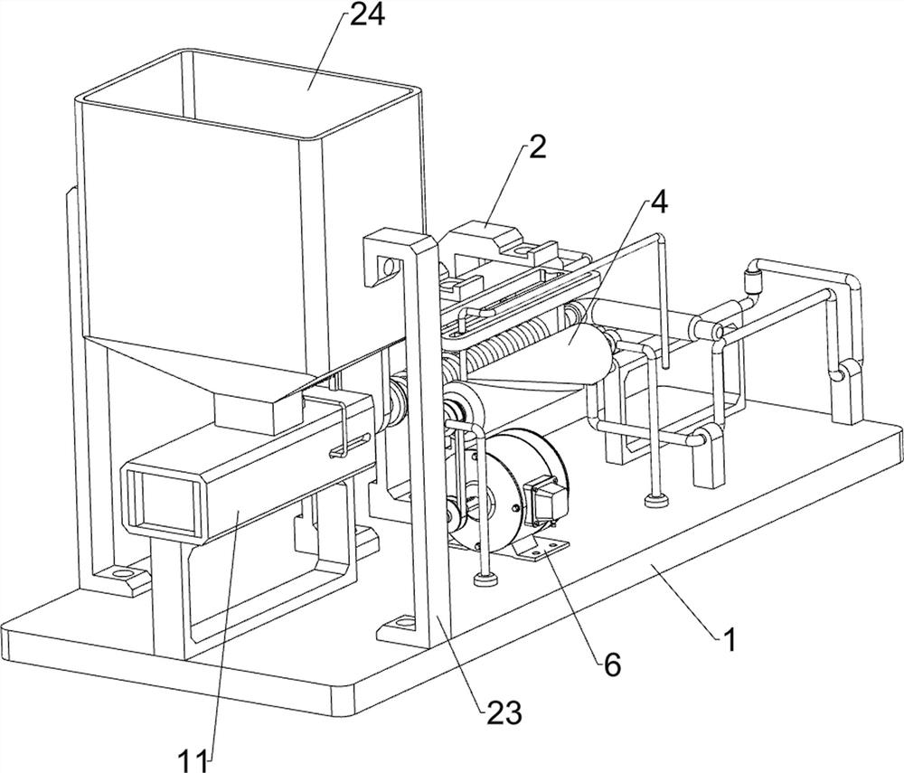 A high-efficiency feeding device for fish farming