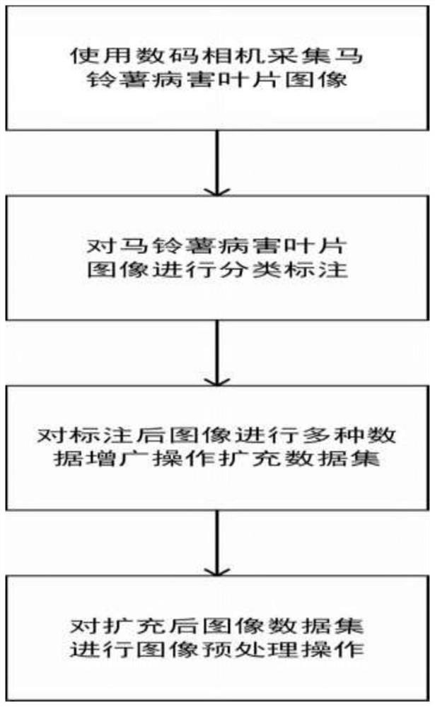 Potato disease identification method based on convolutional neural network