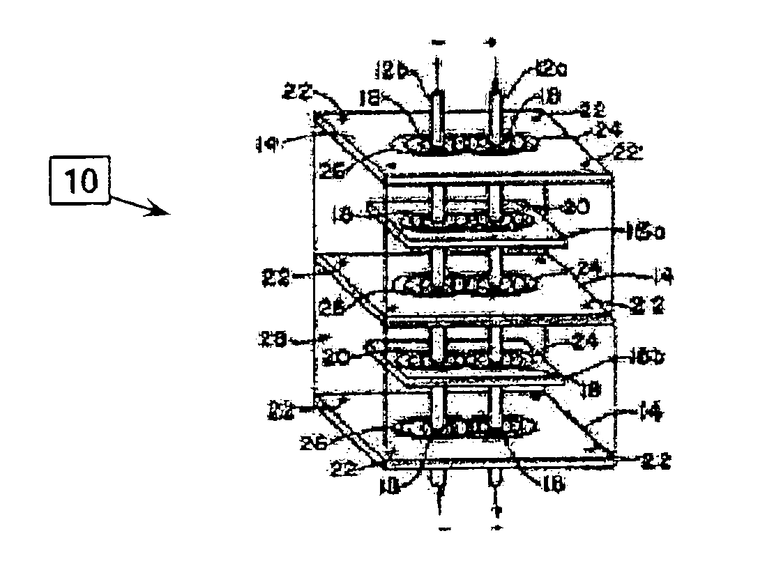 Universial energy conditioning interposer with circuit architecture