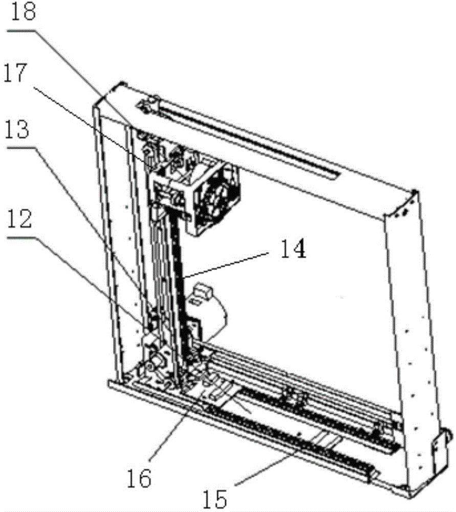 High-capacity instant card-making device for self-service equipment