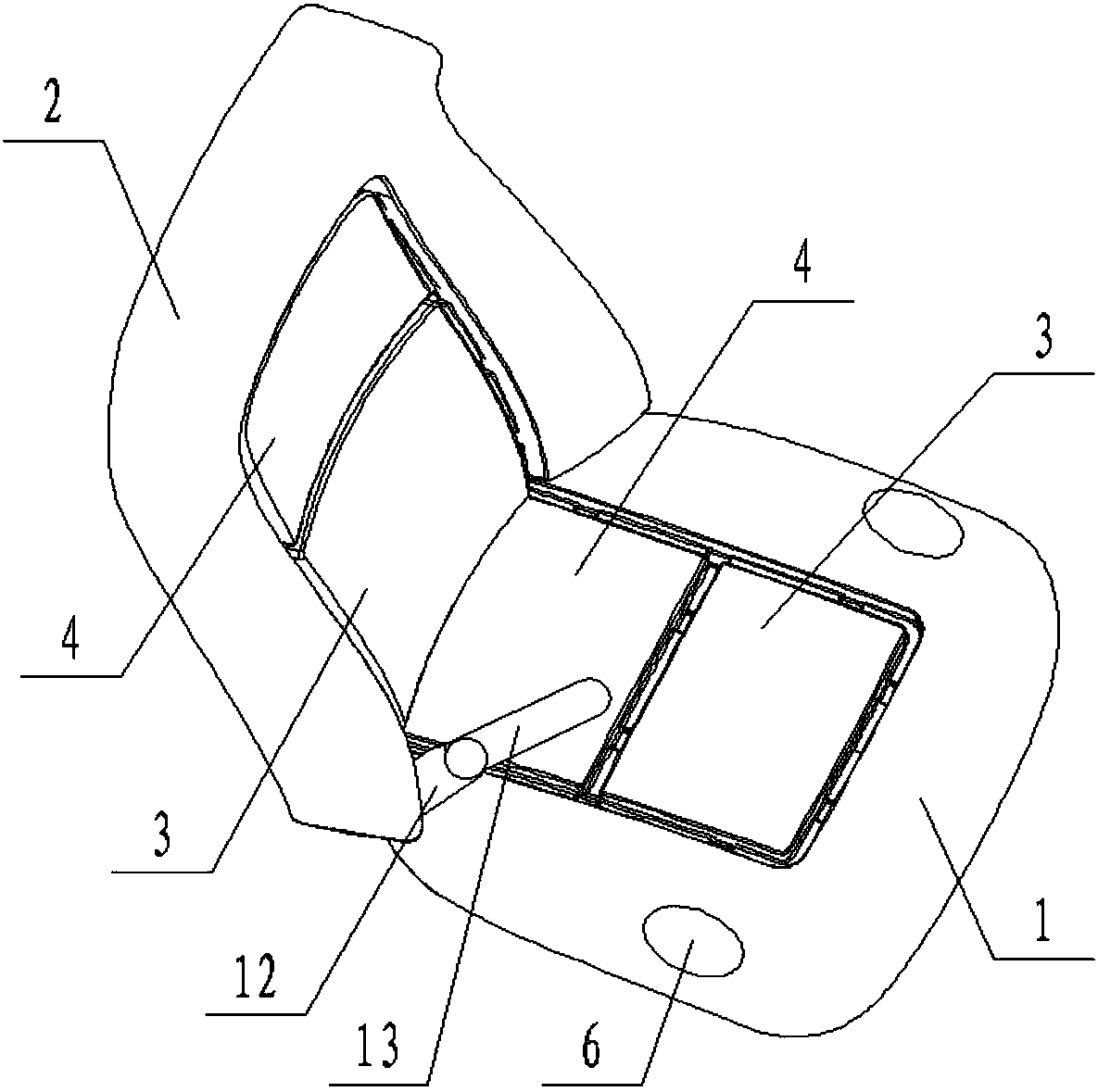 High-flexibility seat used for automobile