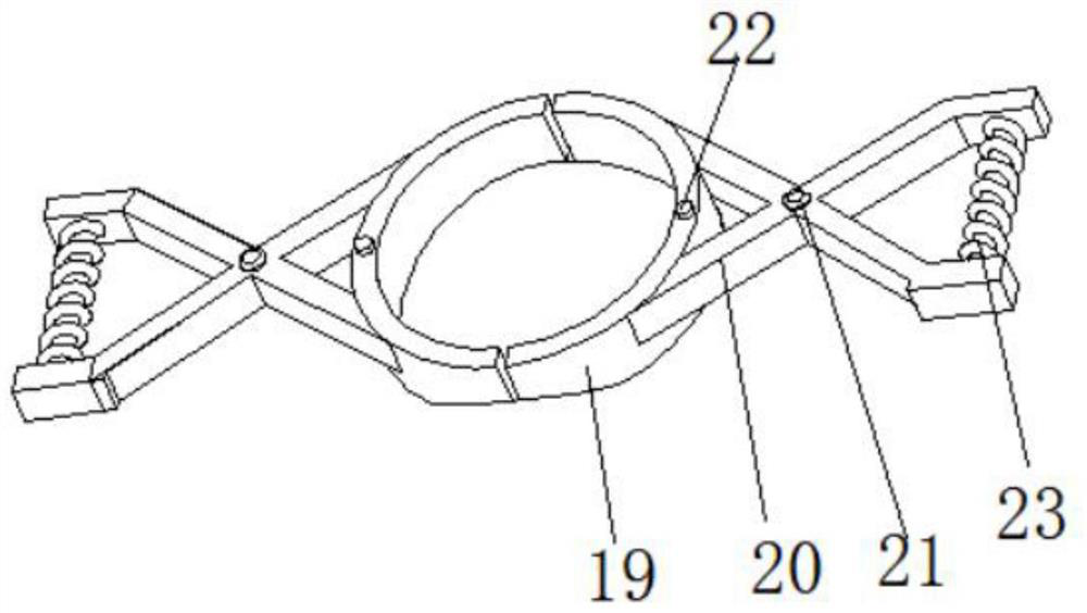 Torsion-resistant clamping device for butt-welding flanges