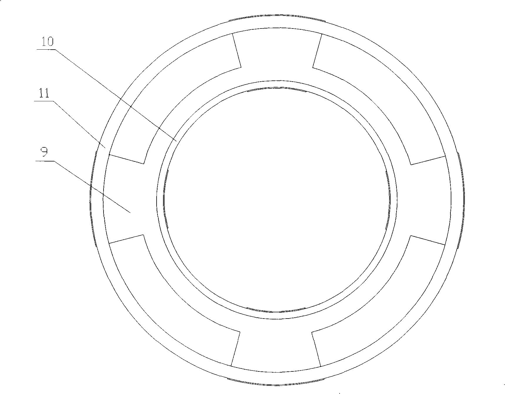 Optical fiber grating static water level