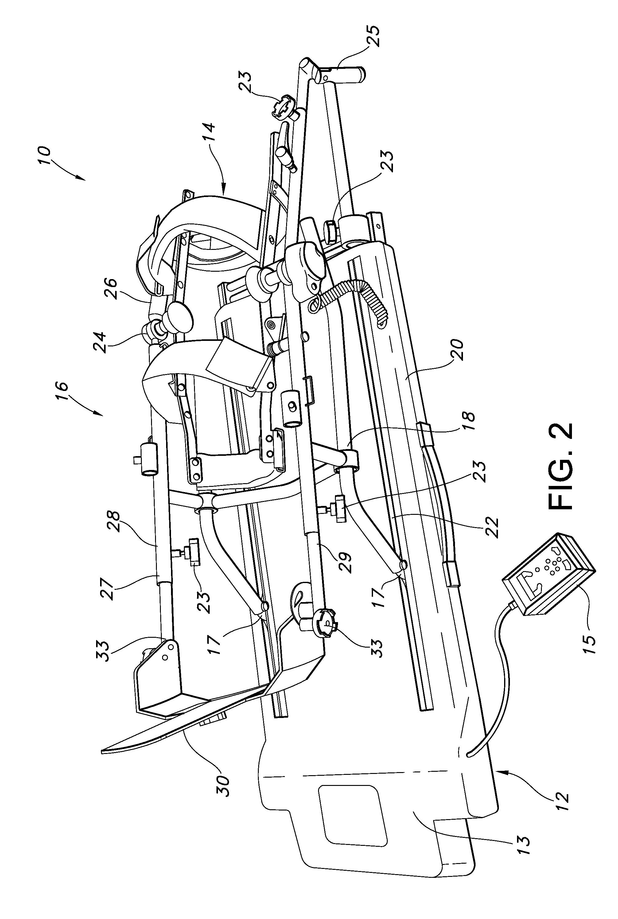 Knee extension assist device