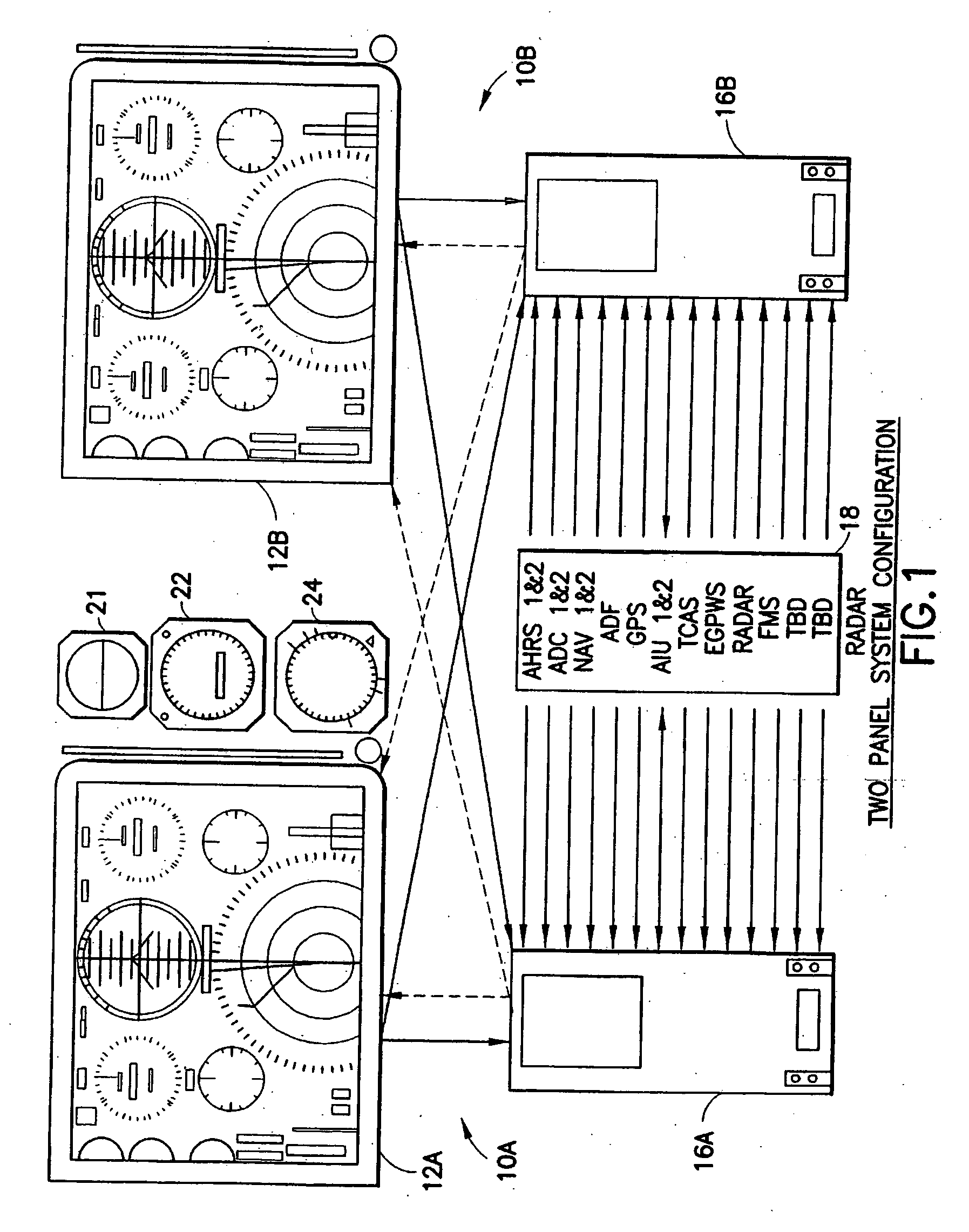 Aircraft flat panel display system with graphical image integrity