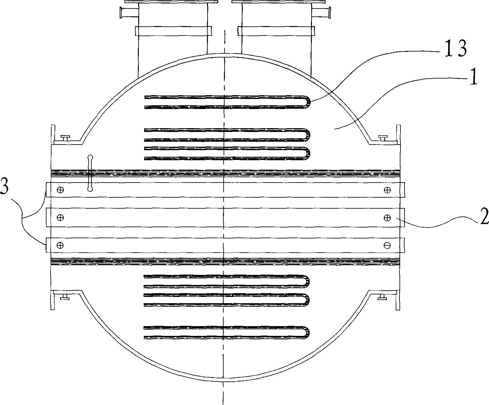 Method for plating glasses to a large area without pollution