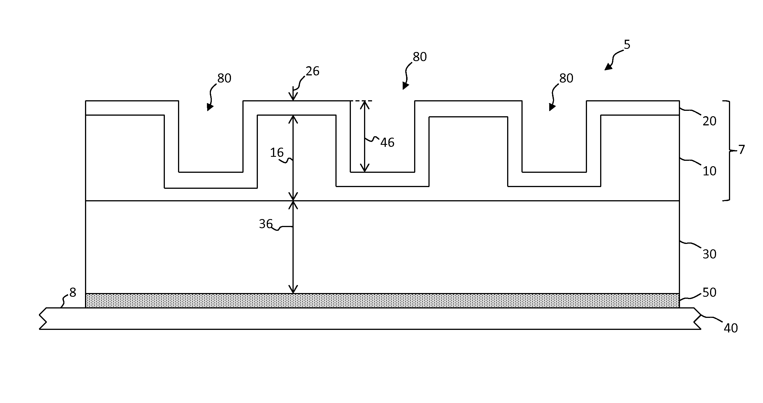 Using imprinted particle structure