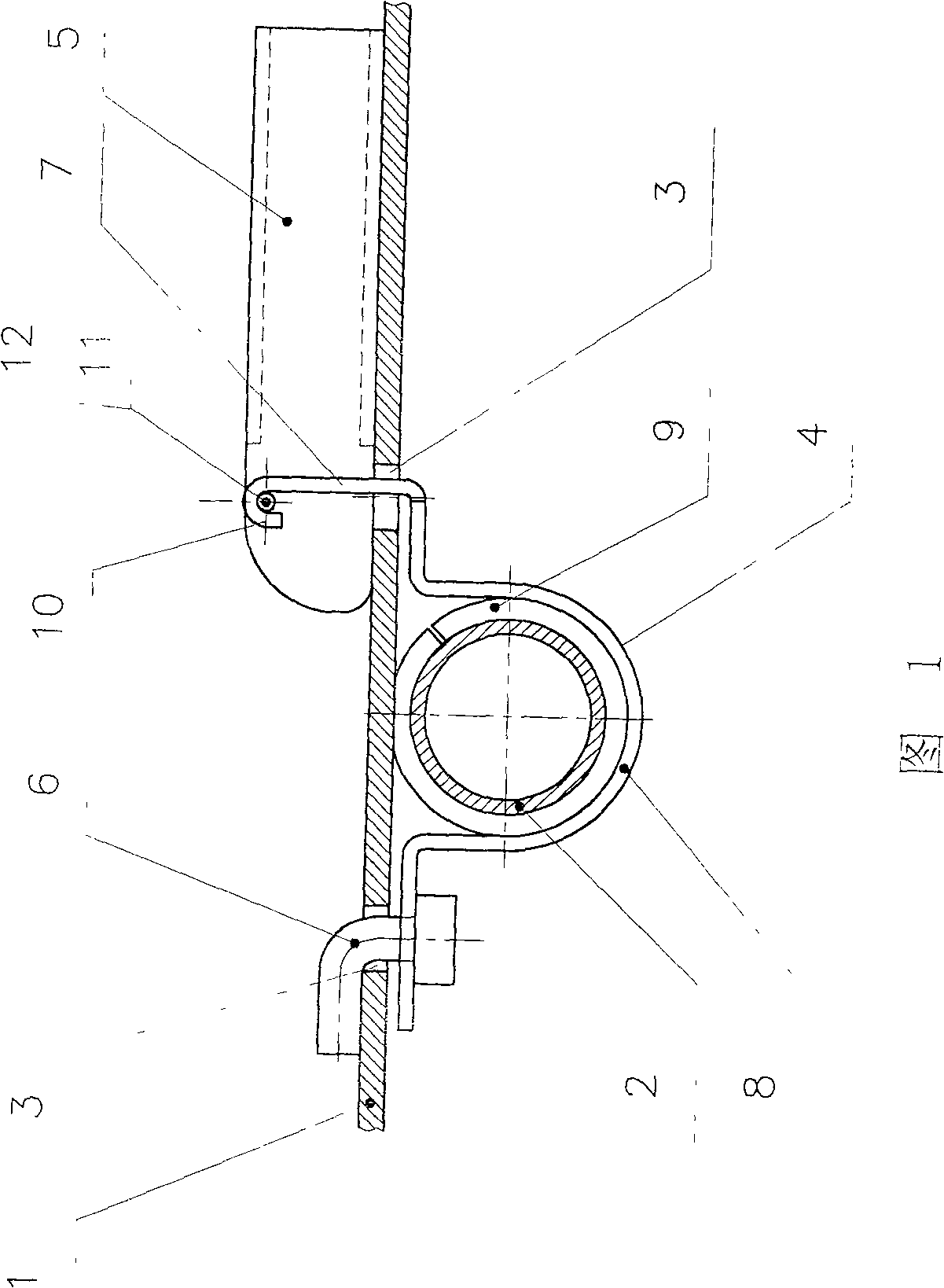 Anti-skid device for conveying electric power generator set