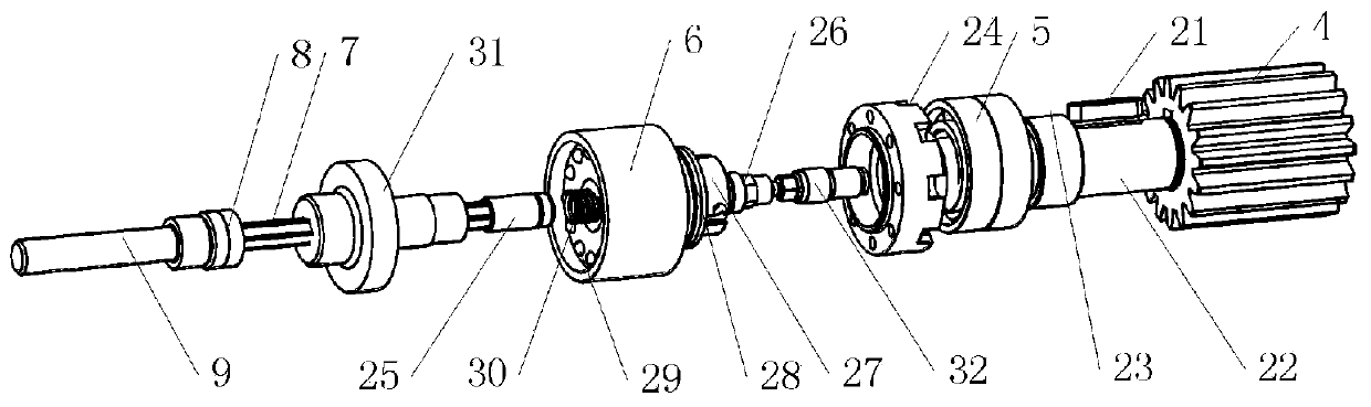 Installation type double-shaft automatic tightening device and operation method thereof