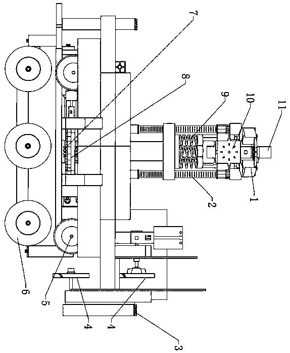 Vibration-type automatic fruit picking device and picking method