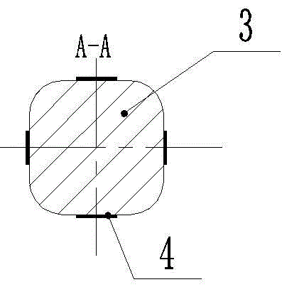 Resistance strain load sensor for high pressure hydrogen sulfide environment