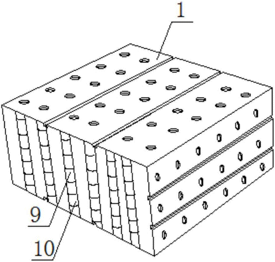 Concrete block with plenty of closed tiny bubbles and preparation method of concrete block