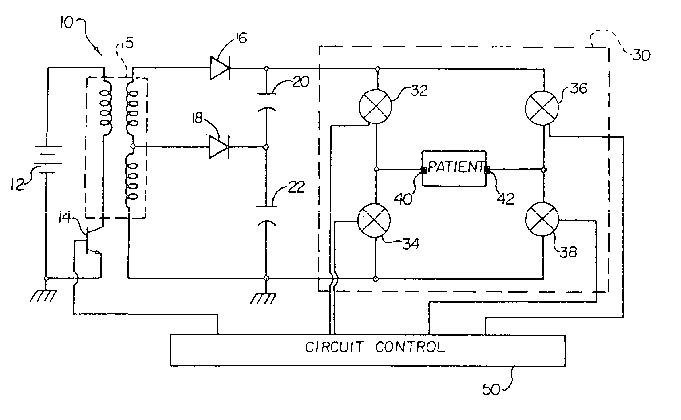 H-bridge with sensing circuit
