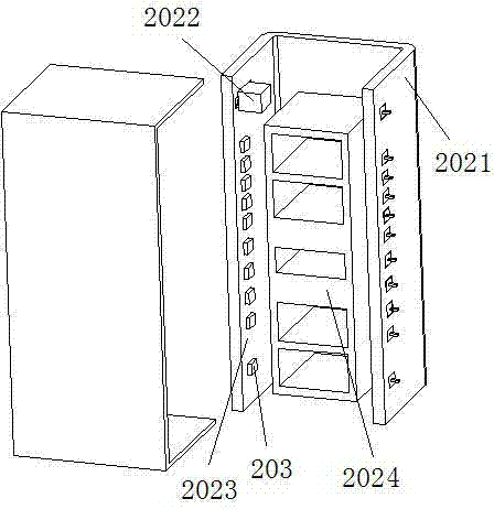 Intelligent express delivery and access terminal and method for express access through the terminal