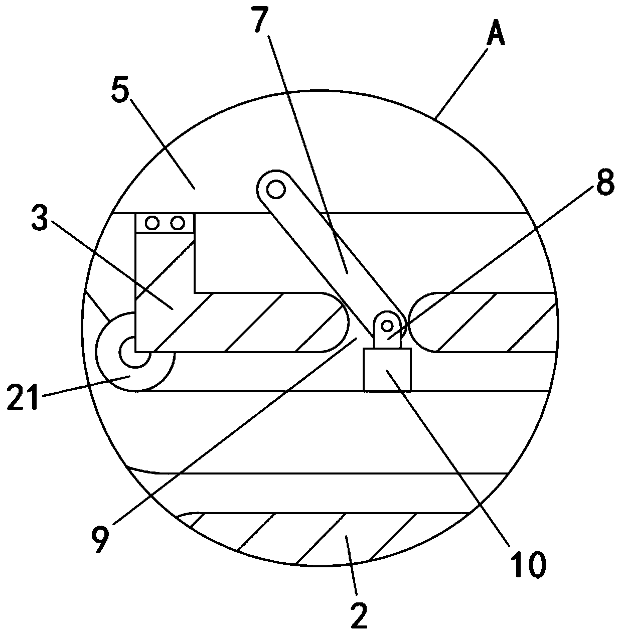 Compressed spring type oil immersion equipment for textile threads