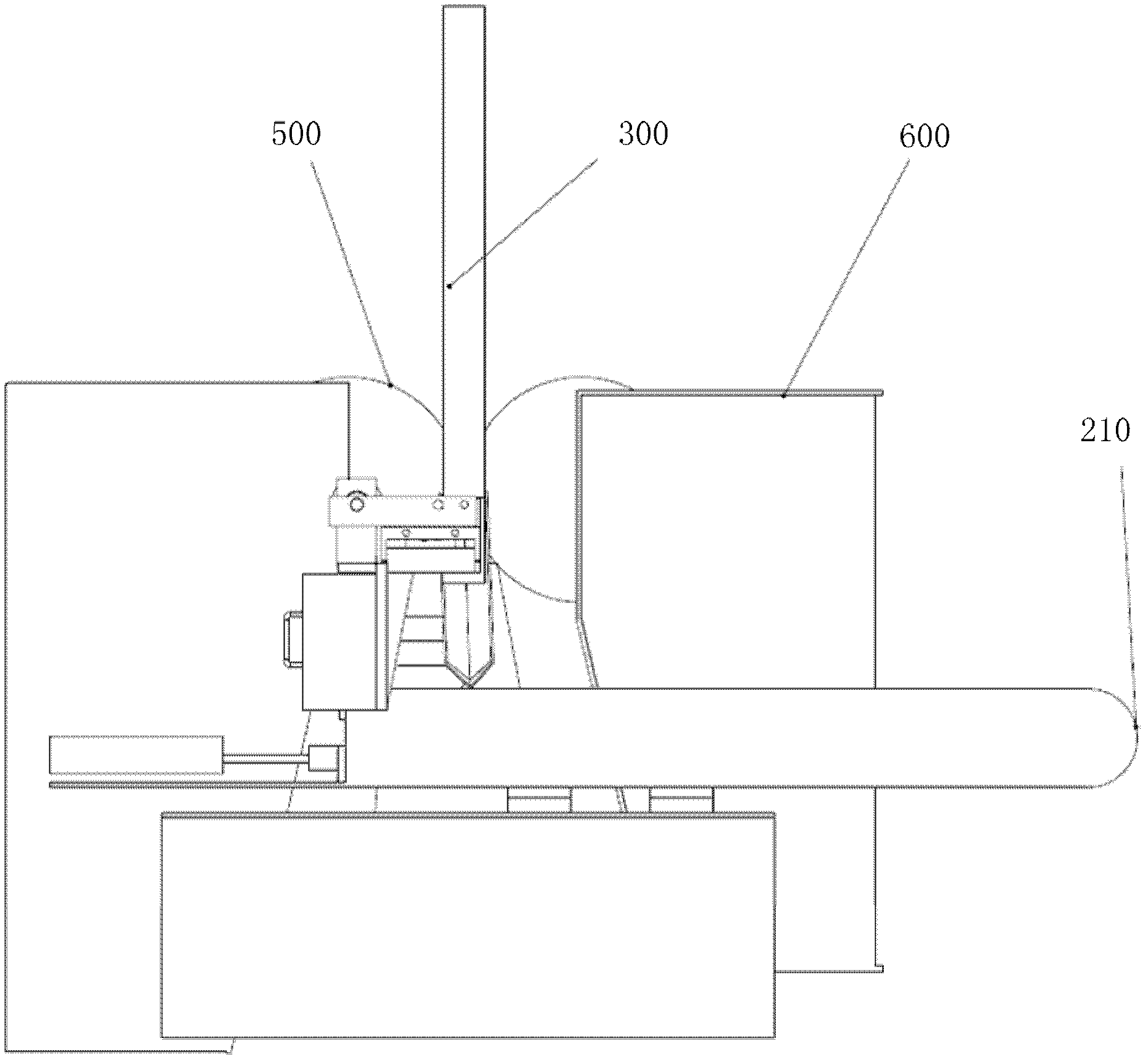Material feeding and receiving system