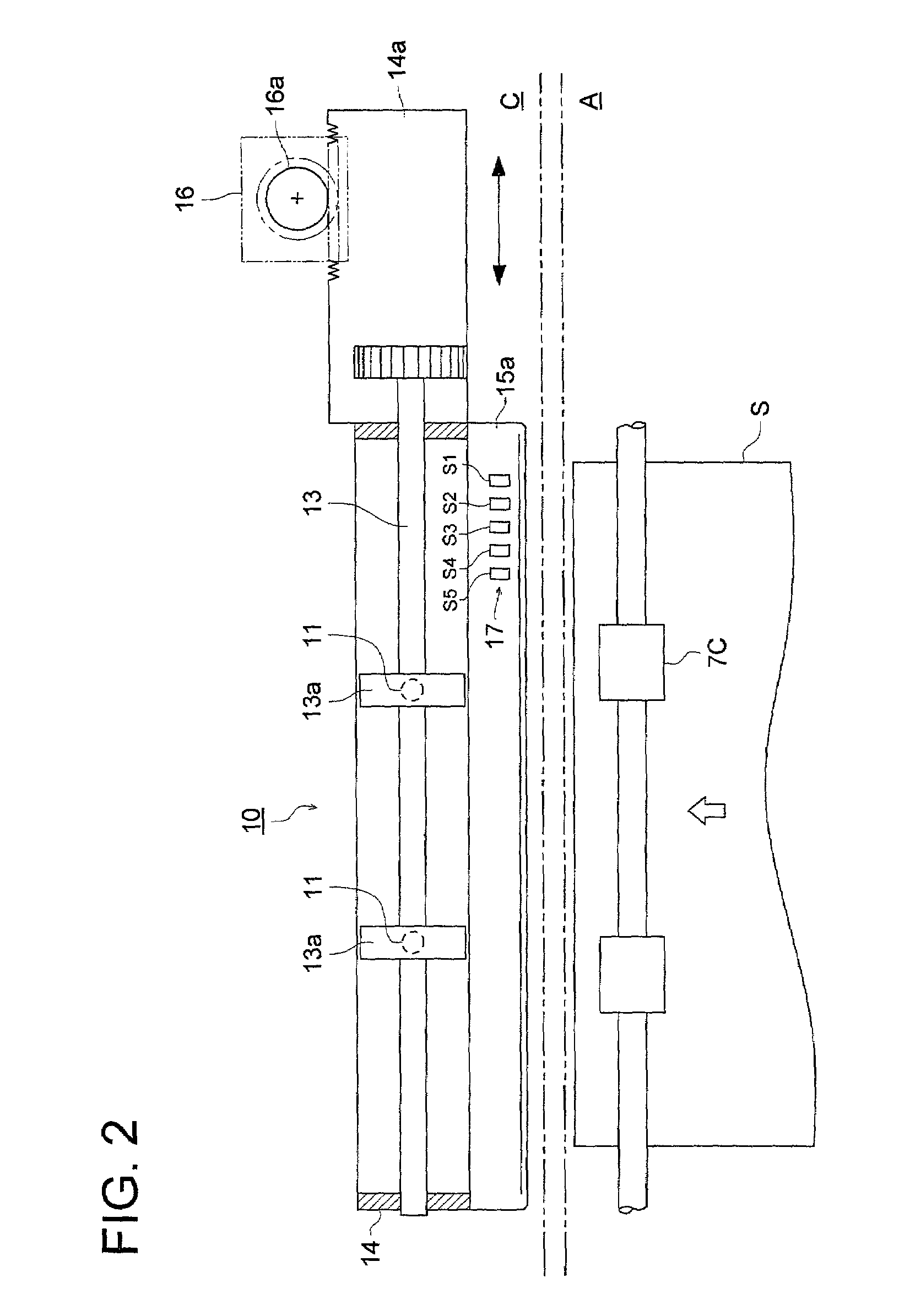 Hole-punching processor and image forming apparatus