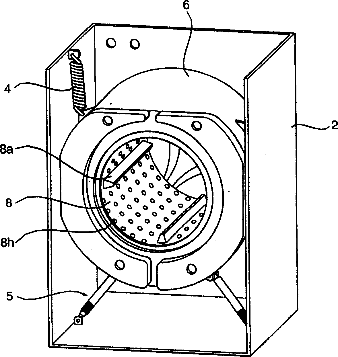 Jet type drum washing machine