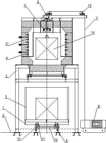 Quick quenching furnace
