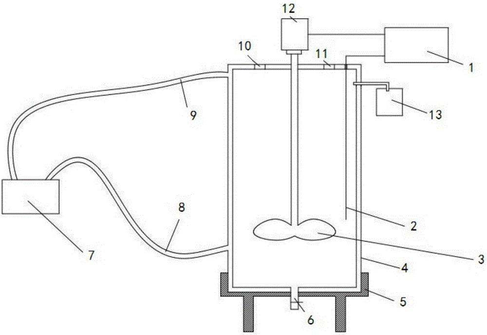 Expandable graphite production device