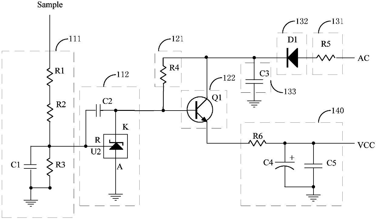 Overvoltage protection circuit and switching power supply