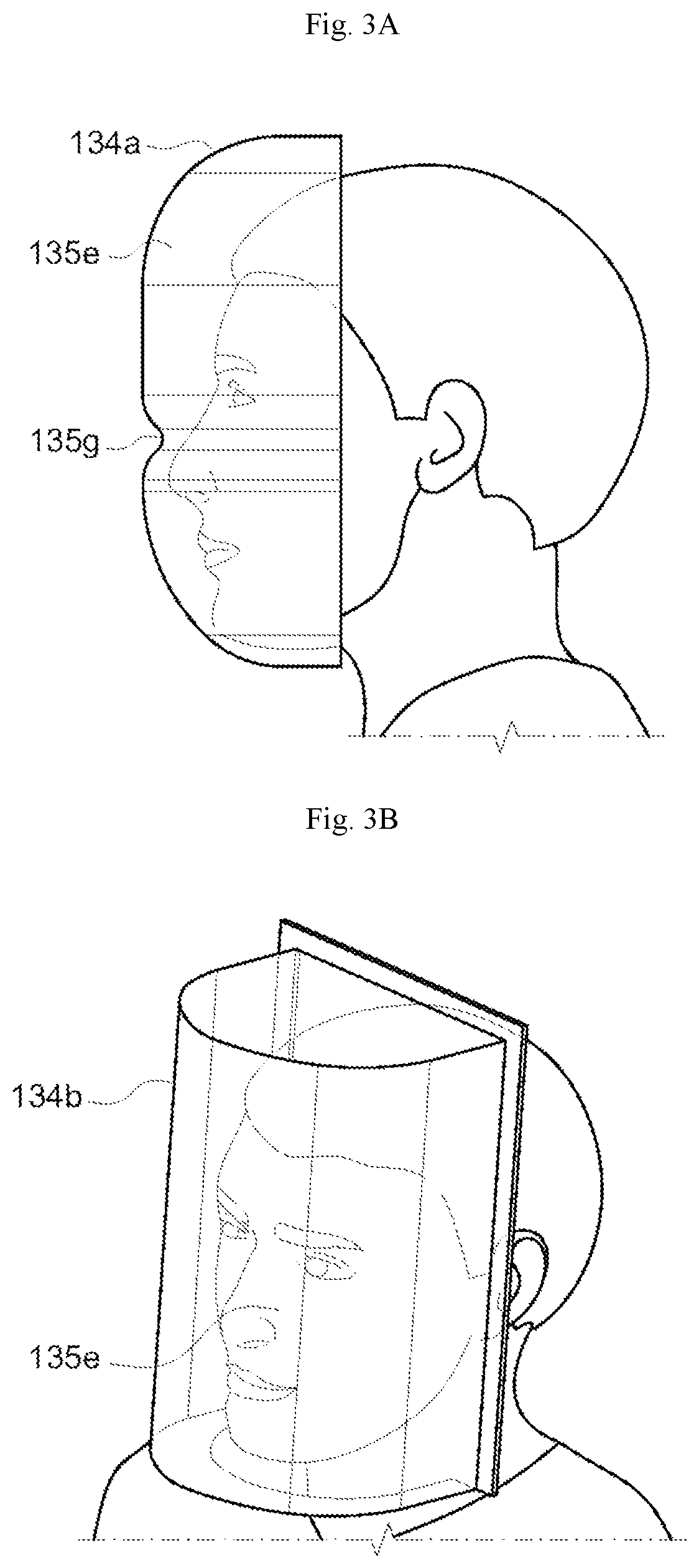 PPE with rotating assembly providing multiple face covers