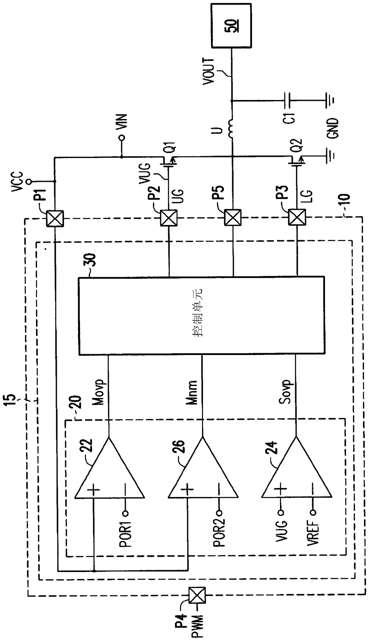 Overvoltage protection circuit, overvoltage protection method, and gate drive integrated circuit