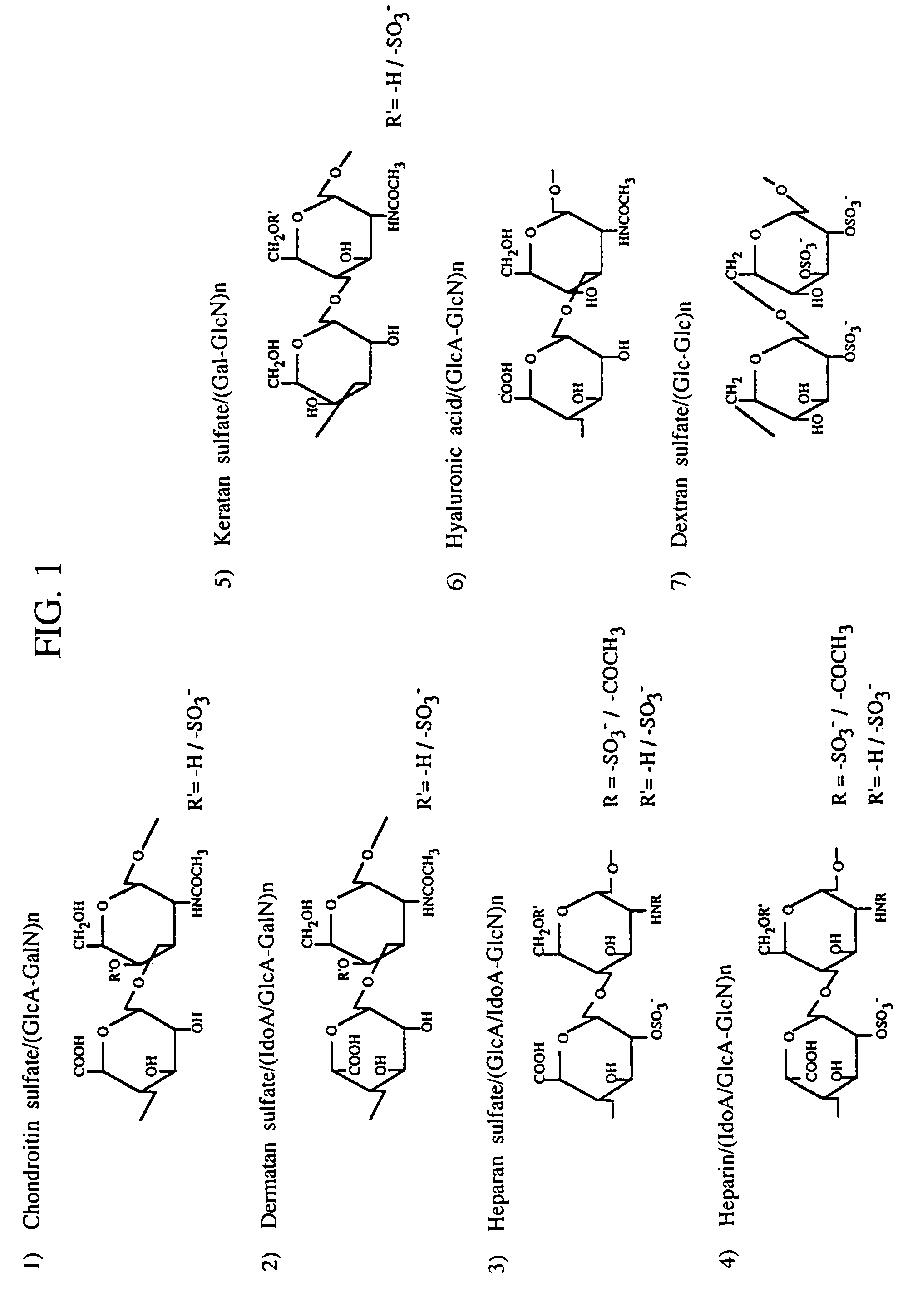 Heparin-binding proteins modified with sugar chains, method of producing the same and pharmaceutical compositions containing the same