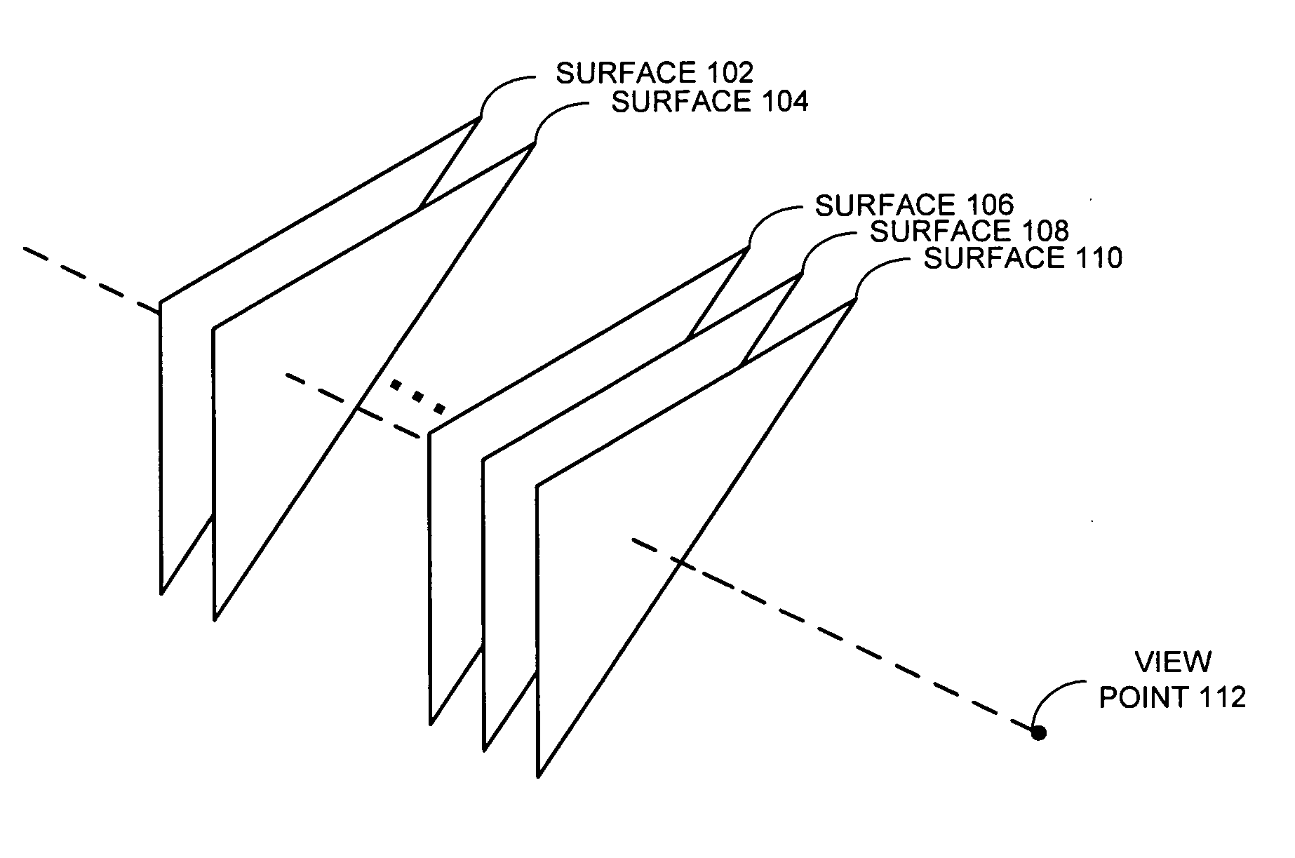 Method and apparatus for rendering semi-transparent surfaces