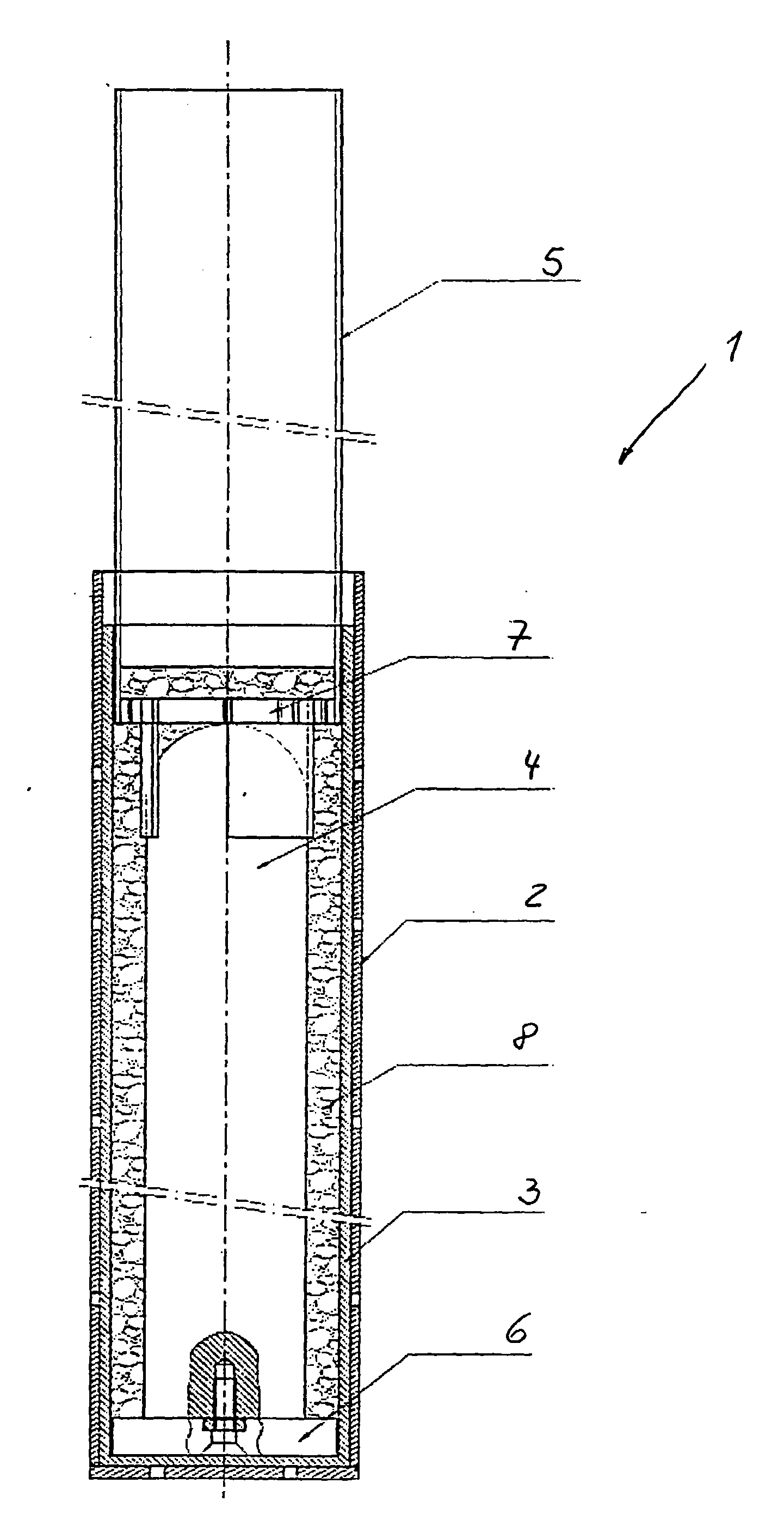 Method and device for producing a tubular solid body from a refractory tungsten heavy metal alloy, particularly as a semi-finished product for the production of a penetrator for a kinetic energy projectile with fragmentation effect