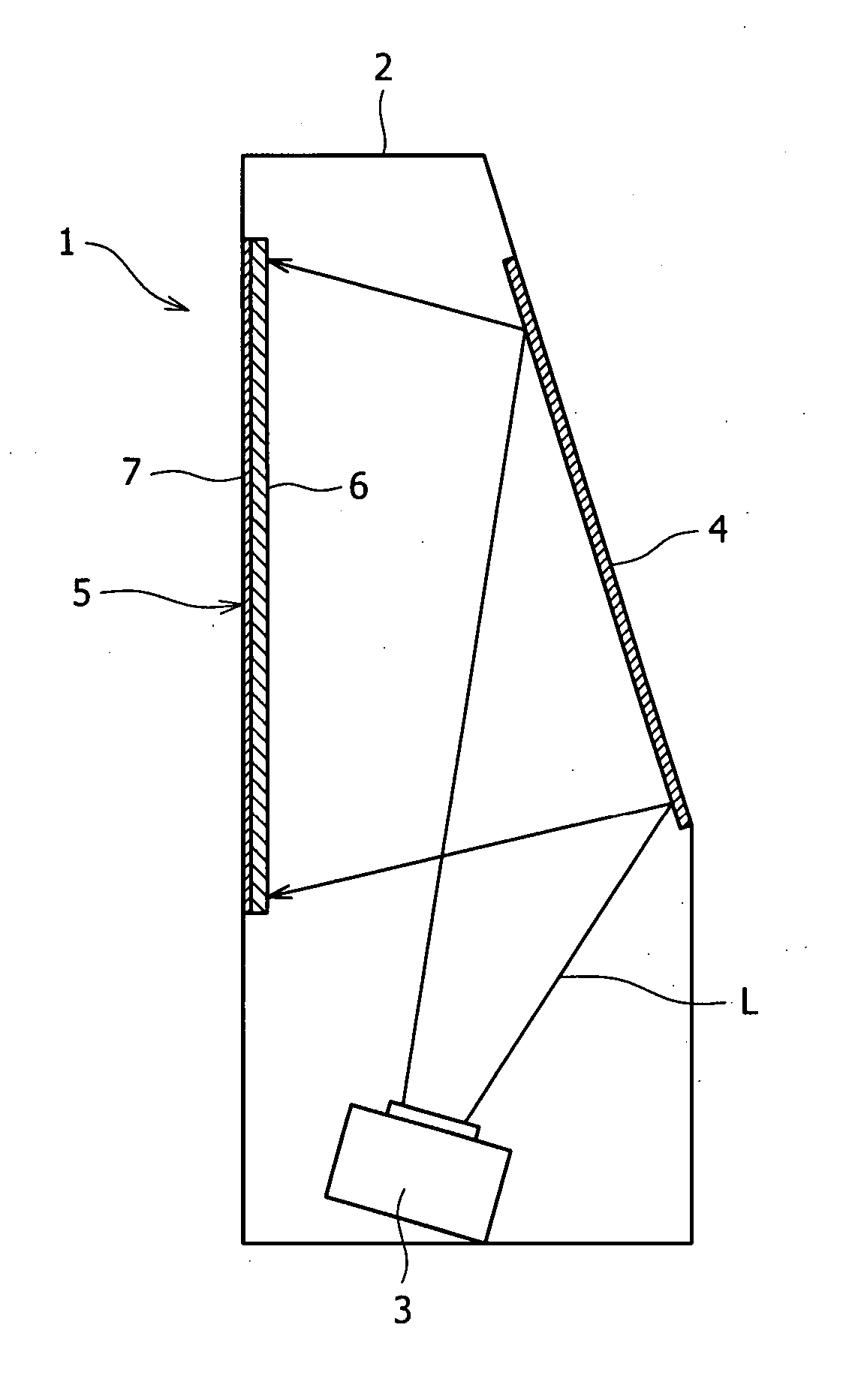Rear projection display apparatus and transmission type screen